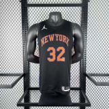 25/26  New York Knicks Black #32 TOWNS 1:1 Quality NBA  Jerseys