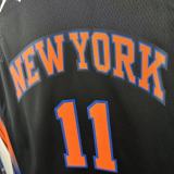25/26  New York Knicks Black #11 BRUNSON   1:1 Quality NBA  Jerseys