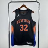 25/26  New York Knicks Black #32 TOWNS 1:1 Quality NBA  Jerseys