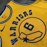 2023  Golden State Warriors White  Yellow #6 YOUNG  1:1  Quality NBA Season Jerseys