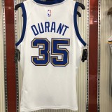 Golden State Warriors White #35 DURANT   1:1  Quality NBA Season Jerseys