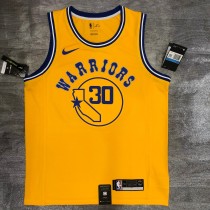 Golden State Warriors  Yellow #30 CURRY   1:1  Quality NBA Season Jerseys