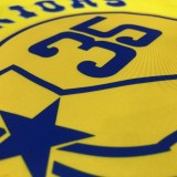Golden State Warriors  Yellow #35 DURANT 1:1  Quality NBA Season Jerseys