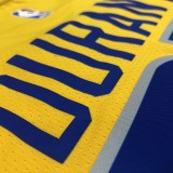 Golden State Warriors  Yellow #35 DURANT 1:1  Quality NBA Season Jerseys