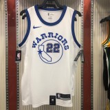 Golden State Warriors  White #22 WIGGINS 1:1  Quality NBA Season Jerseys
