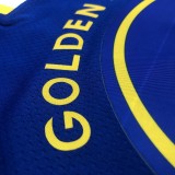 2020 Golden State Warriors Blue V-Neck  #35 DURANT  1:1  Quality NBA Season Jerseys