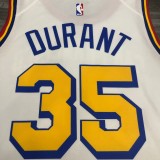Golden State Warriors White San Francisco #35 DURANT  1:1  Quality NBA Season Jerseys