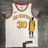 Golden State Warriors White San Francisco #30 CURRY  1:1  Quality NBA Season Jerseys