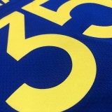 2020 Golden State Warriors Blue V-Neck  #35 DURANT  1:1  Quality NBA Season Jerseys