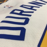 Golden State Warriors White San Francisco #35 DURANT  1:1  Quality NBA Season Jerseys