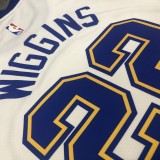 Golden State Warriors  White #22 WIGGINS 1:1  Quality NBA Season Jerseys