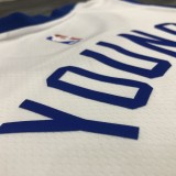 Golden State Warriors  White #6 YOUNG 1:1  Quality NBA Season Jerseys