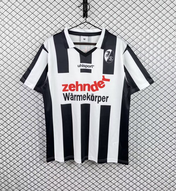 1994/1995 SC Freiburg Away Fans Retro 1:1 Quality Soccer Jersey(弗赖堡)