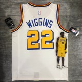 Golden State Warriors White San Francisco #22 WIGGINS  1:1  Quality NBA Season Jerseys