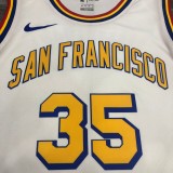 Golden State Warriors White San Francisco #35 DURANT  1:1  Quality NBA Season Jerseys
