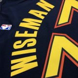 2021 Golden State Warriors V-neck Black City Edition #33 WISEMAN  1:1  Quality NBA Season Jerseys