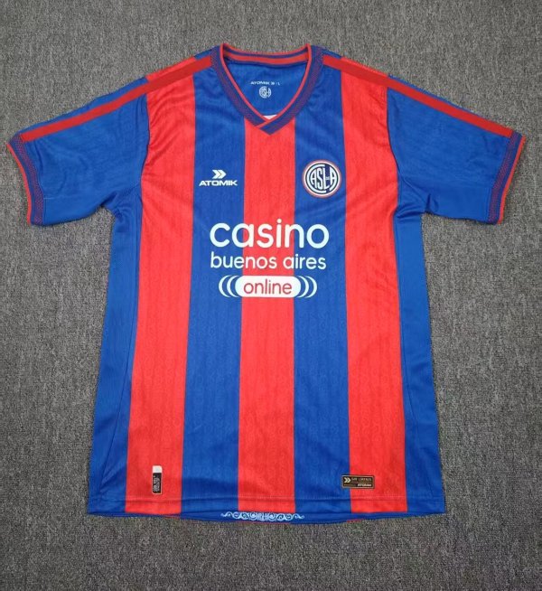 26/27（2026）San Lorenzo  Home  Fans 1:1 Quality Soccer Jersey