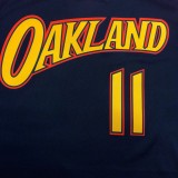2021 Golden State Warriors V-neck Black City Edition #11 THOMPSON  1:1  Quality NBA Season Jerseys