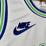 2024  Minnesota Timberwolves Forest Wolf Retro #25 ROSE 1:1 Quality NBA Jersey