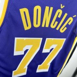 Los Angeles Lakers #77 DONCIC  1:1 Quality NBA Jersey