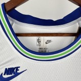 2024  Minnesota Timberwolves Forest Wolf Retro #25 ROSE 1:1 Quality NBA Jersey