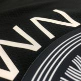 2019  Golden State Warriors Black V-Neck City Edition #11 THOMPSON  1:1  Quality NBA Season Jerseys