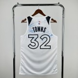 2025  Minnesota Timberwolves City Edition #32 TOWNS 1:1 Quality NBA Jersey