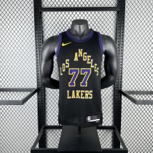 2026 Los Angeles Lakers City Edition Black #77 DONCIC 1:1 Quality NBA Jersey