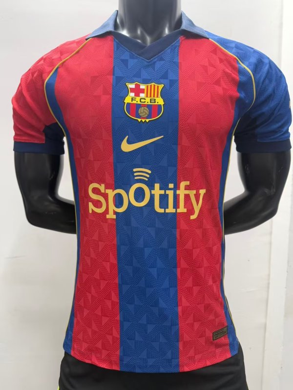 26/27(2026)  Barcelona Retro Leisure Special Edition  PLayer 1:1 Quality Soccer Jersey