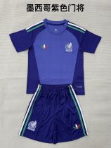 26/27(2026) Mexico Goalkeeper Purple Kids 1:1 Quality Soccer Jersey 26/27(2026) Mexico Goalkeeper Purple Kids 1:1 Quality Soccer Jersey