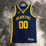 2023 Golden State Warriors Blue Jordan #00 KUMINGA 1:1  Quality NBA Season Jerseys