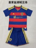 26/27 (2026)  Real Salt Lake  Home Kids 1:1 Quality Soccer Jersey