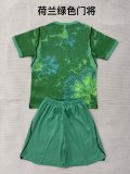 26/27（2026）Netherlands Goalkeeper Green  Kids 1:1 Quality Soccer Jersey