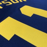 2023 Golden State Warriors Blue Jordan #11 THOMPSON  1:1  Quality NBA Season Jerseys