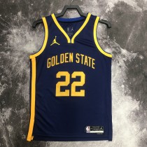 2023 Golden State Warriors Blue Jordan #22 WIGGINS  1:1  Quality NBA Season Jerseys