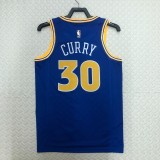2023 Golden State Warriors Blue Retro #30 CURRY  1:1  Quality NBA Season Jerseys
