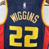 2025 Golden State Warriors City Edition #22 WIGGINS  1:1  Quality NBA Season Jerseys