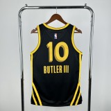 2024 Golden State Warriors BLACK City Edition #10 BUTLER III  1:1  Quality NBA Season Jerseys
