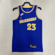 2023 Golden State Warriors Blue Retro  #23 GREEN  1:1  Quality NBA Season Jerseys