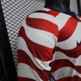 26/27 USA Home Long Sleeves Player 1:1 Quality Soccer Jersey