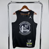 Golden State Warriors BLACK Honor Edition #30 CURRY   1:1  Quality NBA Season Jerseys