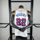 2025 Golden State Warriors RETRO #22 WIGGINS   1:1  Quality NBA Season Jerseys
