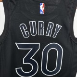 Golden State Warriors BLACK Honor Edition #30 CURRY   1:1  Quality NBA Season Jerseys
