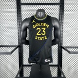 2025 Golden State Warriors BLACK JORDAN #23 GREEN  1:1  Quality NBA Season Jerseys