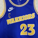 2023 Golden State Warriors Blue Retro  #23 GREEN  1:1  Quality NBA Season Jerseys