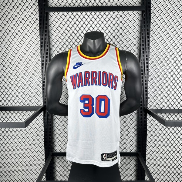 2025 Golden State Warriors RETRO #30 CURRY  1:1  Quality NBA Season Jerseys