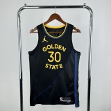2025 Golden State Warriors BLACK JORDAN #30 CURRY   1:1  Quality NBA Season Jerseys