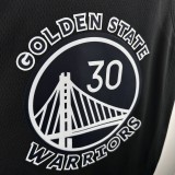 Golden State Warriors BLACK Honor Edition #30 CURRY   1:1  Quality NBA Season Jerseys