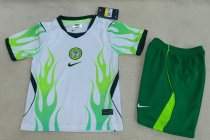 26/27 (2026) Nigeria Away Kids 1:1 Quality Soccer Jersey