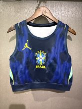 26/27（2026）  Brazil  Women Vest  Away Fans 1:1 Quality Soccer Jersey